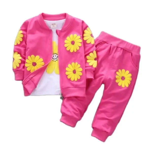Printed Cotton 3-Piece Set