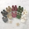 Knit Booties & Mittens Set