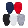Essential White Long-Sleeve Bodysuit