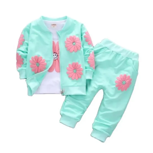 Printed Cotton 3-Piece Set