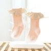 Lace Knee-High Grip Socks