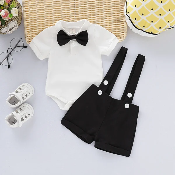 Mini Gentleman Bow Tie Set