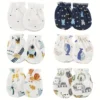 Newborn Mittens (6 Pairs)