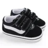 Striped Canvas Baby Sneakers