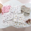 Square Collar Top & Shorts Set