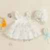 S1a5c6543af2f4a1fb5a4eb4875c5d0daw.webp Flutter Sleeve Tulle Dress & Hat