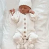 Long Sleeve Knit Jumpsuit