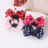 Polka Dot Bow Clips (2 Pack)