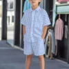 S2b311d5f1dfd448eb33282c795e8c97bz.webp Striped Shirt & Shorts Set