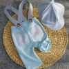 Little Gentleman Knit Romper & Cap