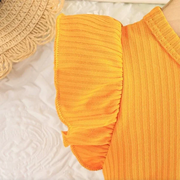 Little Bee Dress & Bow Headband