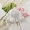 Muslin Romper & Hat Set
