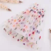 Embroidered Floral Tutu Dress