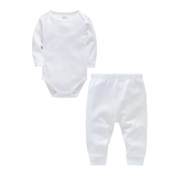 Muslin Romper & Pants 2-Piece Set