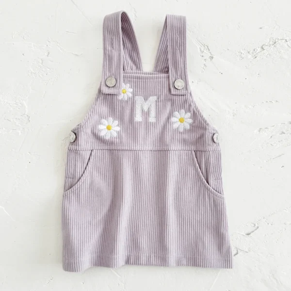 Daisy Corduroy Pinafore Dress