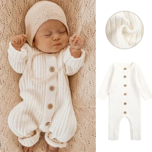 Long Sleeve Knit Jumpsuit