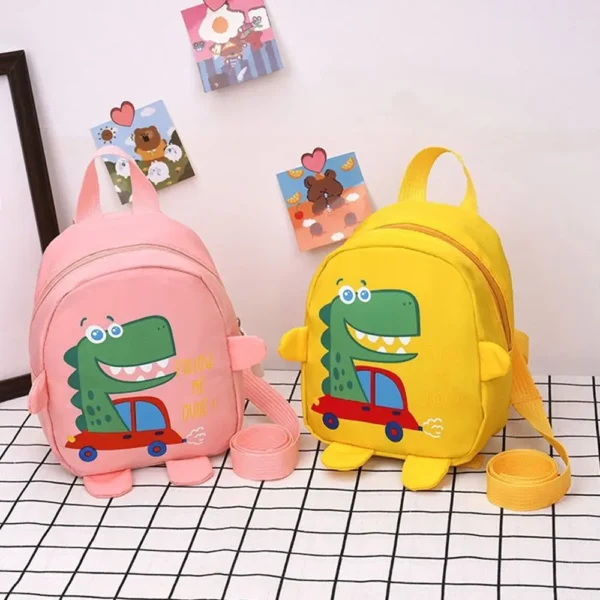 Dino Backpack with Safety Strap