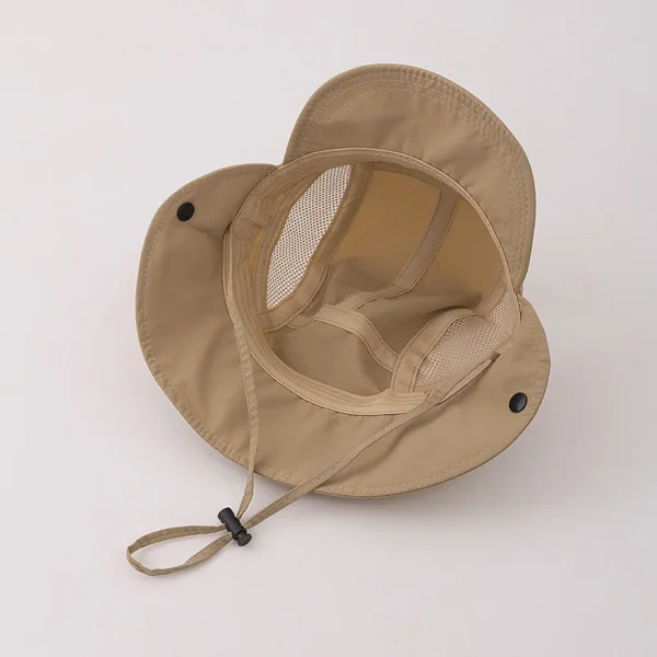 Bear Ear Sun Hat with Neck Flap