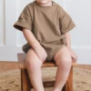 Oversized Tee Bubble Romper