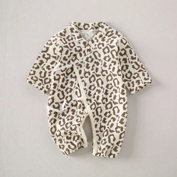 Gauze Kimono Romper