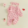S6144609fb98c451d814365472e96c9a7Z.webp Ruffle Waffle Romper & Headband
