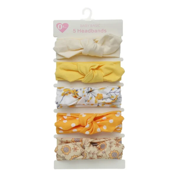 Bunny Ear Headbands (5 Pack)