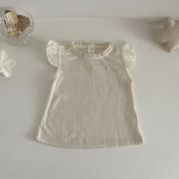 Embroidered Flower Pinafore Dress