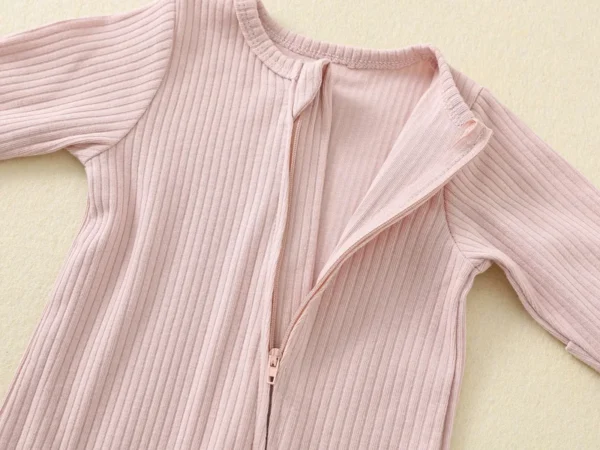 Waffle Cotton Zip Sleeper