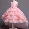 Pink Lace Party Dress