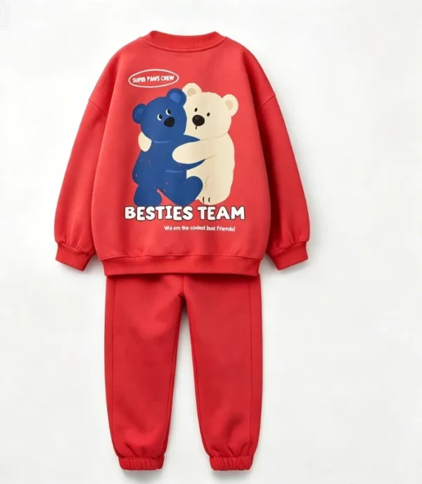 Bear Sweatshirt & Jogger Set