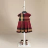 S76fc71e62eae43bc954493dd3c99b4c5a.webp Red Tartan Pleated Dress