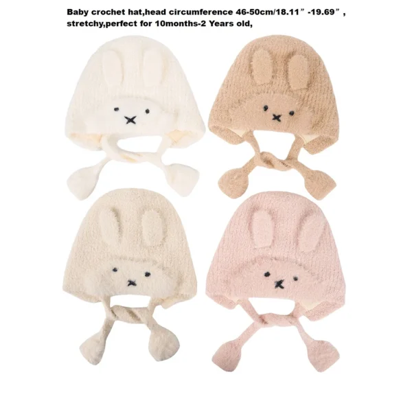 Bunny Ear Knit Bonnet