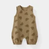Little Bear Muslin Romper