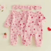 S80791bd226c74b3690b2458b3afdddaeD.webp Ruffle Waffle Romper & Headband