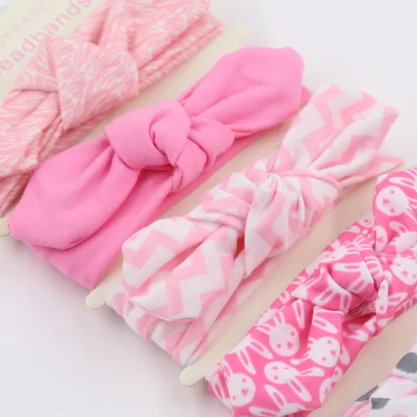 Bunny Ear Headbands (5 Pack)