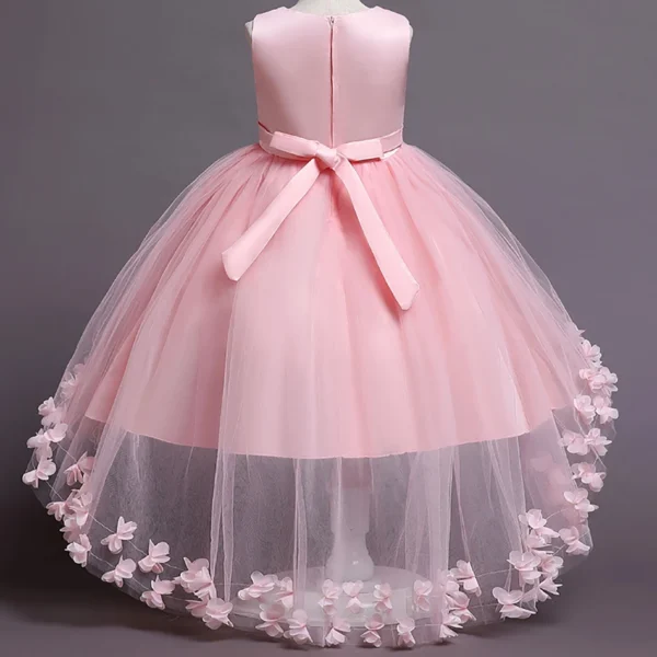 Pink Lace Party Dress