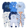 Cartoon Print Cotton Romper