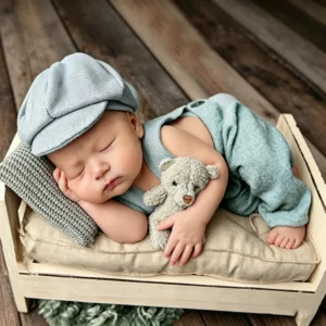 Plaid Tee & Shorts Set