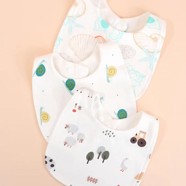 Muslin 360° Bandana Bibs (3 Pack)