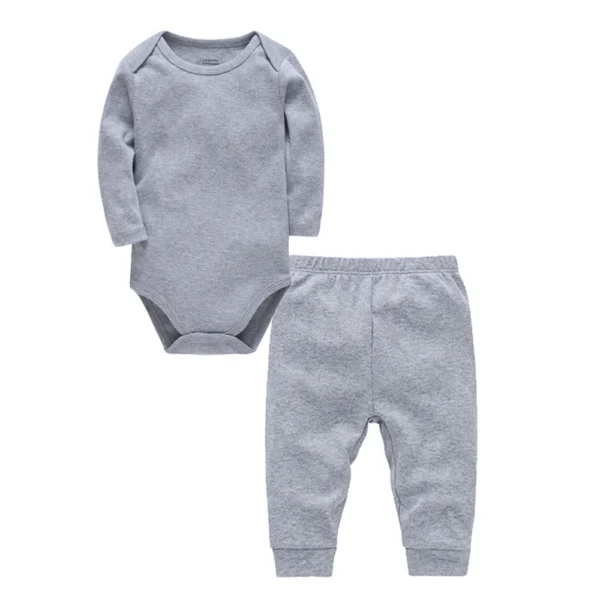 Muslin Romper & Pants 2-Piece Set