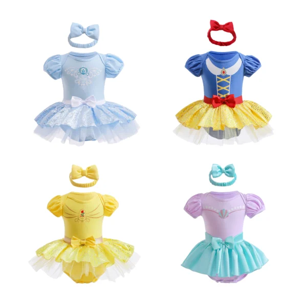 Tutu Romper Dress & Headband