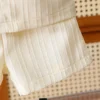 Ribbed Shirt & Shorts Set