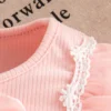 Pink Knit Princess Dress