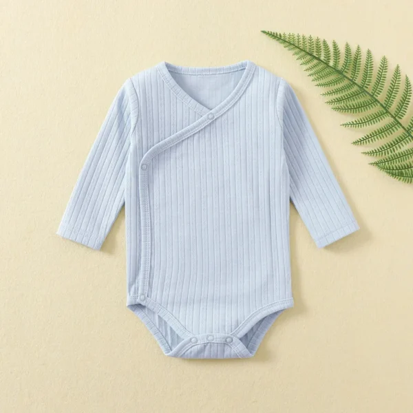 Ribbed Wrap Bodysuit