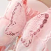 Butterfly Wings Halter Dress