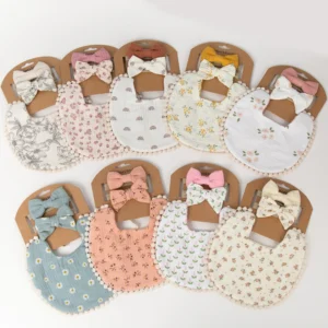 Sa8c7d15faade4984902fecb51908312bG.webp Flower Bib & Headband 3-Piece Set