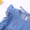 Denim Ruffle Sunsuit