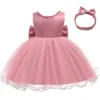 Sb540abe361124acba5b1da500890455eY.webp First Birthday Princess Dress