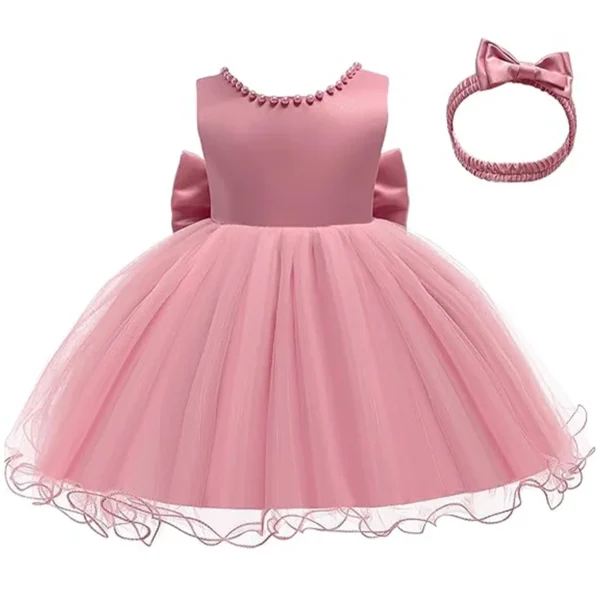 Sb540abe361124acba5b1da500890455eY.webp First Birthday Princess Dress