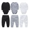 Muslin Romper & Pants 2-Piece Set